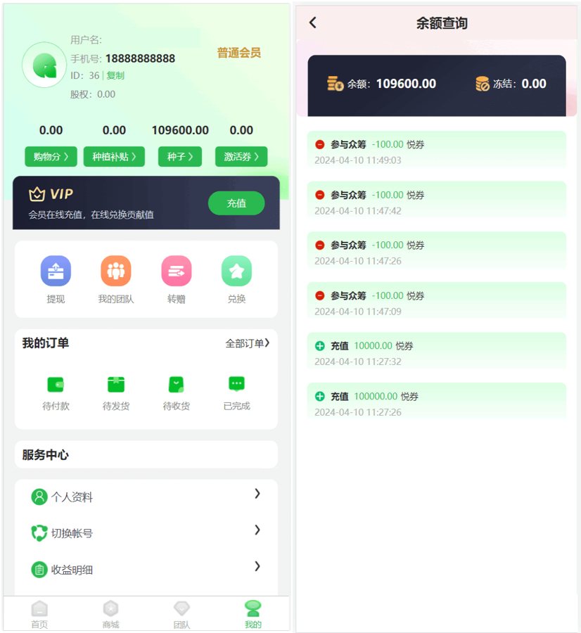 F3660 A0833众筹商城源码 众筹商品平台 商城加共识元富之路 网上商城众筹