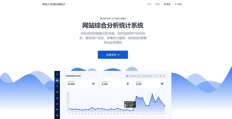 F3114 A1073-首发66Analytics v33扩展修复原版,网站统计分析源码最新破解修复