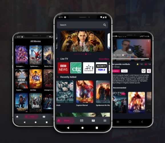 F3018 Q018-PlayLab 2.1 – 影视视频手机应用APP+网站源码带后台支持Android 和 iOS