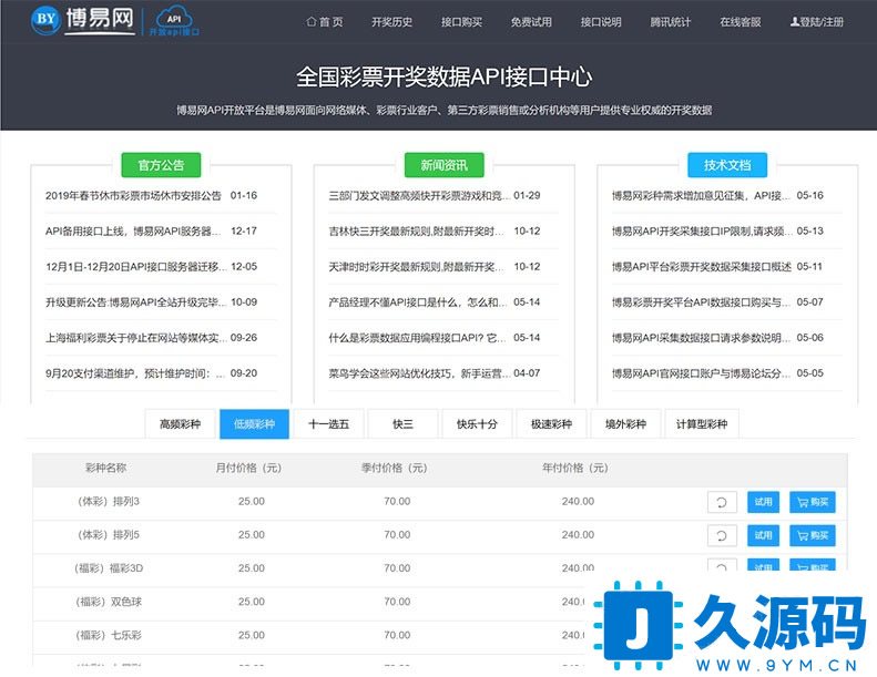 F2971 A0144带采集器的仿博易开奖数据API接口提供网站整站源码+对接支付+完整视频教程