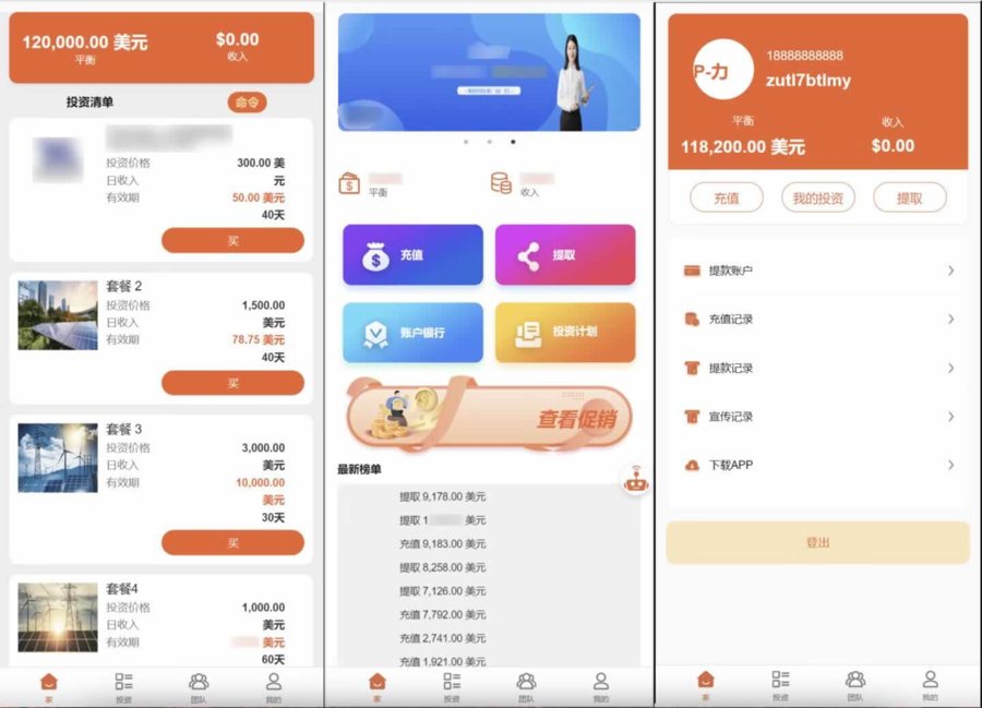 F2923 Q058-海外电力能源共享投资理财源码/投资理财源码