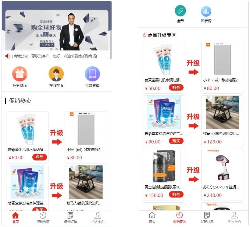 F2683 Q215-积分兑换商城系统源码/网购商城系统源码/网店买卖交易平台