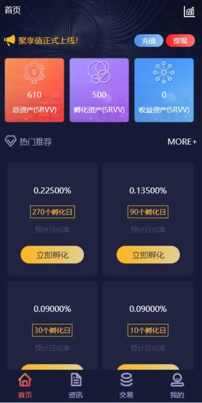 F2109 Q419-虚拟币养成+算力节点源码