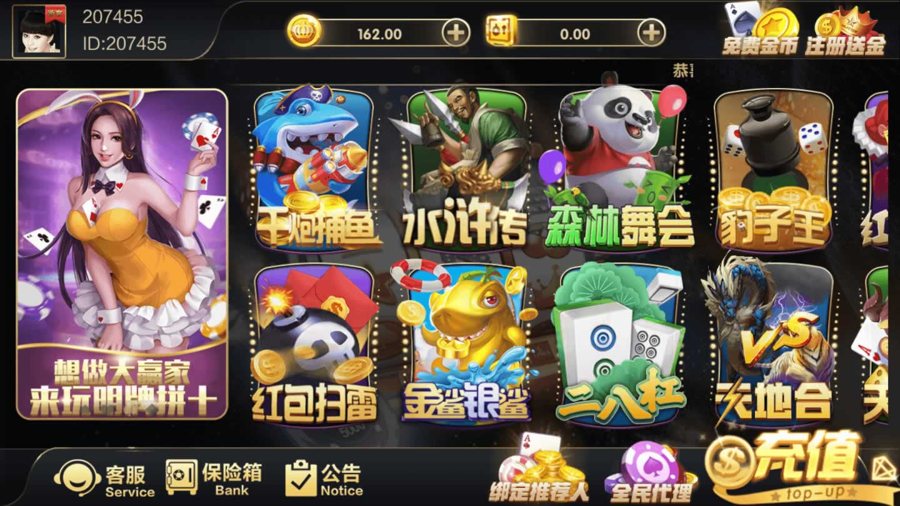 FF261 P413【大富二开银河娱乐】完美运营版完整全套源码+授权注册机