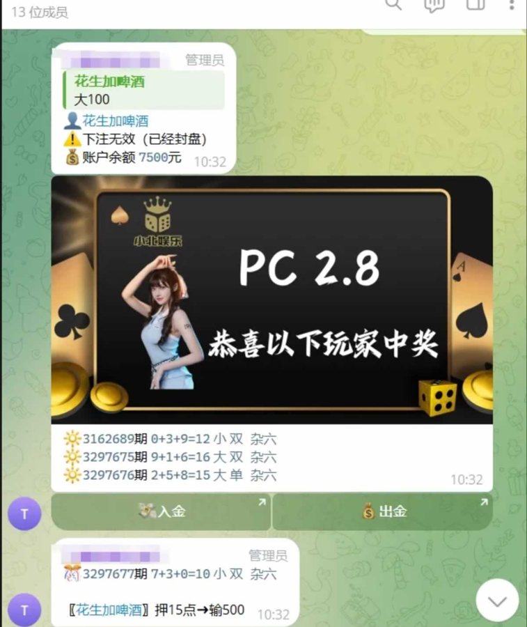 F1924 Q454-TG加拿大28机器人源码/Telegram机器人源码/独立管理后台/带视频搭建教程