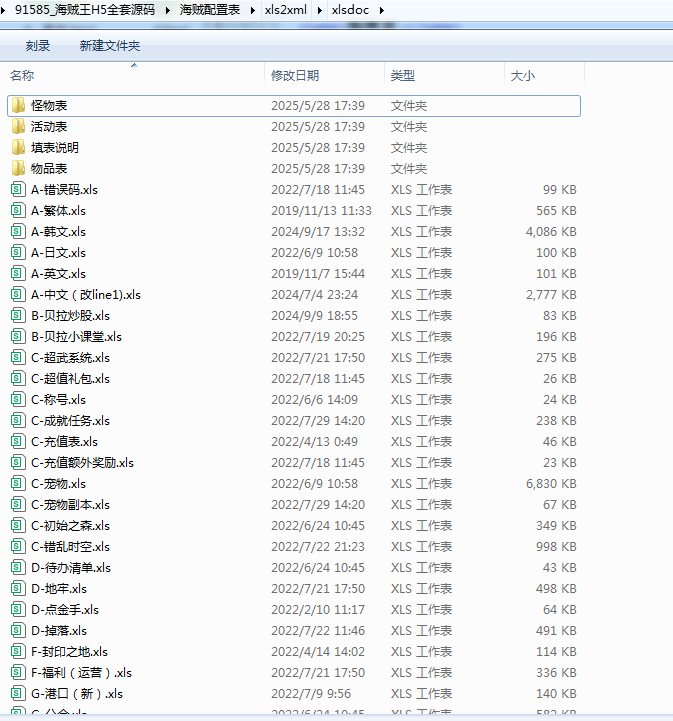 F1203 Y939【海贼王H5】全套纯源码(前端+后端+表格)