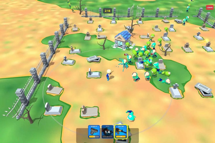 F1139 Y986-UnityZombieSlayer1.1 僵尸枪手第三人称射击生存闯关 U3D 精品游戏完整源码