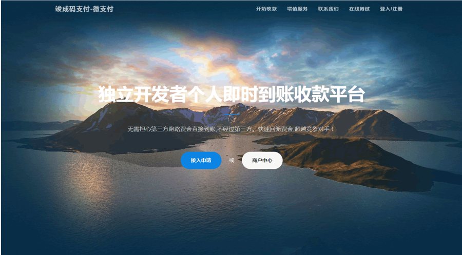 F1045 A0291商业正版源码/个人即时到账收款平台源码/微信支付宝接口
