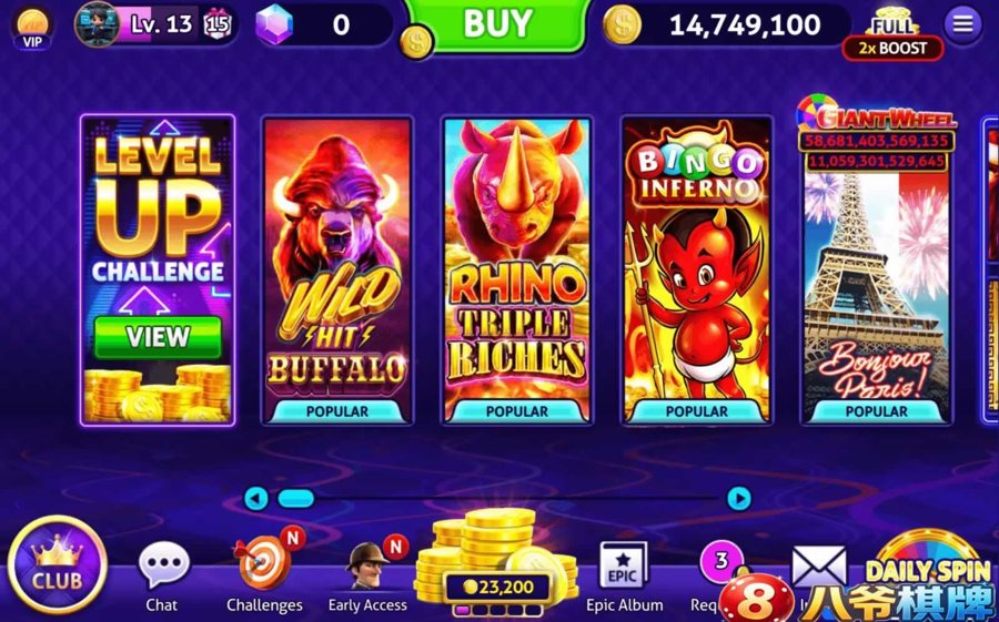 FF67 D019【英文SLOTS】《Club Vegas Slots》纯源码非组件可二开/安卓苹果pc为全套完整源码