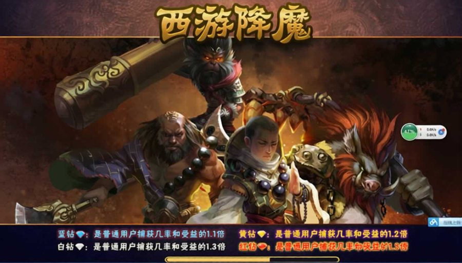 F828 Y1207【西游降魔】曾经超火的精品捕渔纯源码