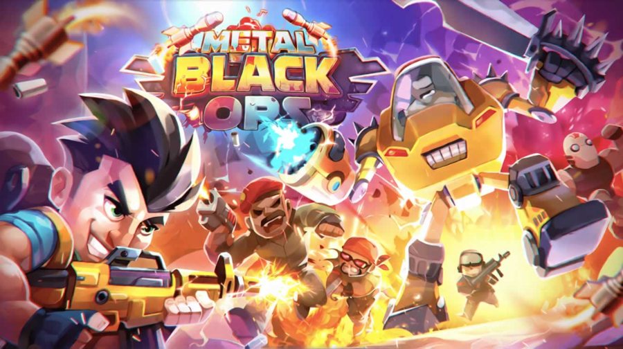 F779 Y1248【Metal Black OPS】经典2D街机枪战游戏纯源码非组件可编译二开