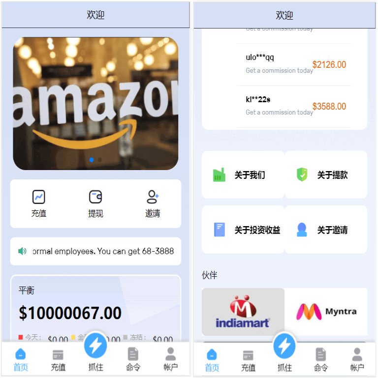 F270 A0571亚马逊抢单源码自动抓取订单任务邀请英文,西班牙语可自动切换语言