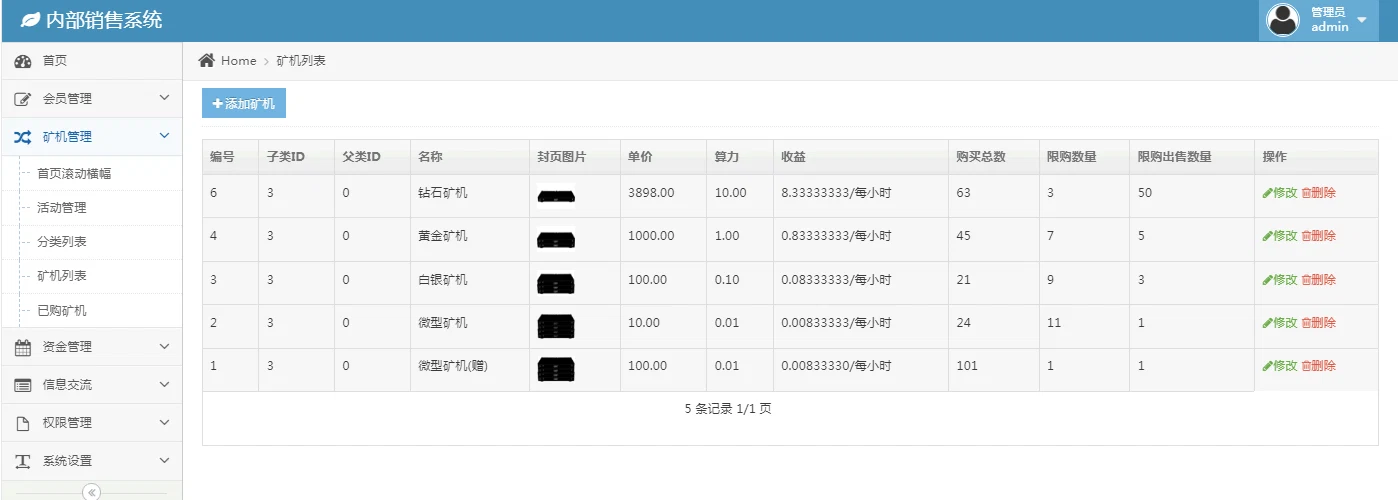 F2891 A0153至强PCO区块链挖矿系统源码/Thinkphp开发/区块链源码完整/全开源可以二次开发